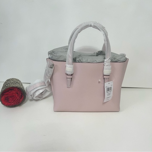 Coach Mollie Tote 25 In Ice Pink & Silver - New With Tag- Reemoly - Picture 10 of 16